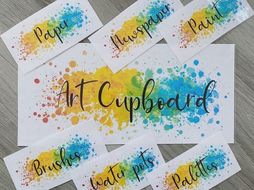 Art Labels 2 | Teaching Resources