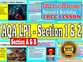 AQA Language Paper One Section One Two