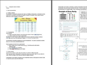 iGCSE Computer Science Complete Revision Notes (Grade 9)