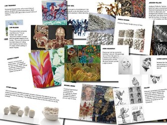 2026 GSCE component 2 Art Themes - Ideas for artists