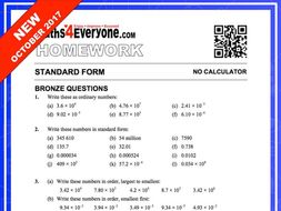 maths4everyone standard form homework answers