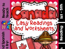 Canada ( Ready to Print Easy Readings and Worksheets)
