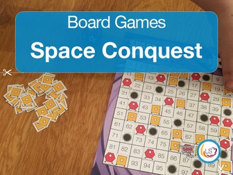 Times Tables Space Conquest | Board Game