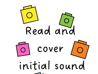 Read and Cover CVC Mat