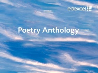 EDEXCEL PEARSON GCSE POETRY ANTHOLOGY (CONFLICT) REVISION TOOLKIT