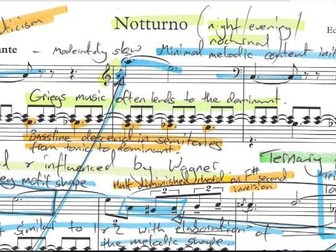Grieg Notturno Op. 54. No.4-Annotated