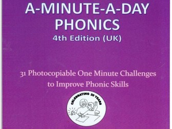 A-Minute-A-Day Phonics  1 Min challenges .