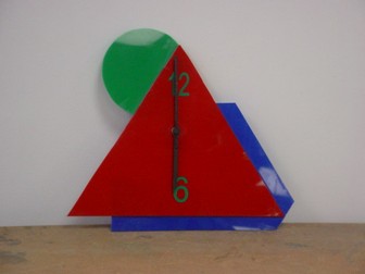 Y10 Memphis Acrylic Clock Project