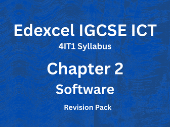 Edexcel IGCSE ICT - Chapter 2 - Revision Notes