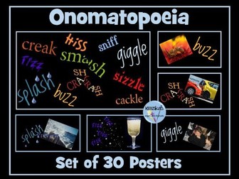 Onomatopoeia Posters