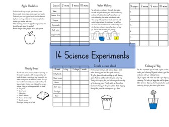 14 Science Experiments