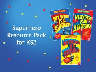 David Solomons Superhero Resources/ KS2 Literacy