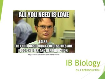 IB Biology 2025 syllabus Topic D3.1