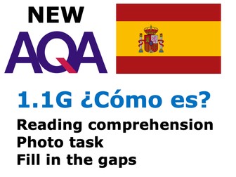 AQA Spanish 1.1G ¿Cómo es?