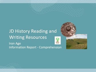 Iron Age in Britain Information Report Comprehension