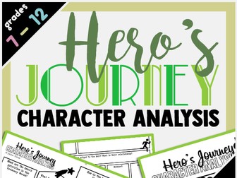 Character Analysis - Hero's Journey
