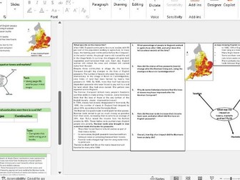 OCR B GCSE History norman conquest lesson 21-how did the normans impact daily life