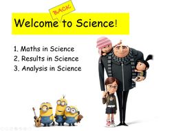 Year 8 Welcome Back to Science