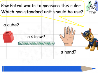Year 1 - Measurement using non-standard units - Lesson 2