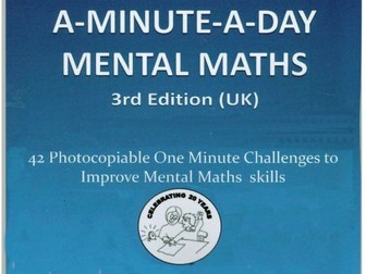 A-Minute-A-Day Mental  Maths UK  2019
