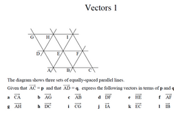 Gcse Maths Revision Vectors Teaching Resources Gcse Maths Revision Vectors Teaching Resources