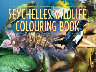 Seychelles Wildlife Colouring Book