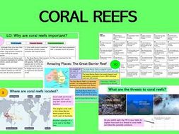 Coral Reefs KS3 (3 lessons) | Teaching Resources