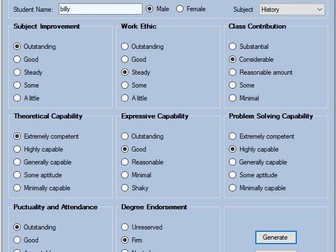 UCAS statement generator!!!