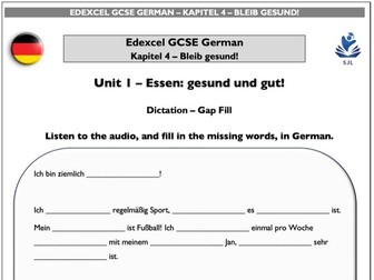 NEW EDEXCEL GCSE GERMAN - LISTENING EXERCISES - CHAPTER 4