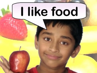 I Like Food (Rhyming picture book)