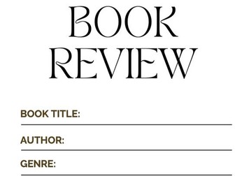 KS2 Book Review