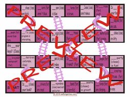 Demonstratives Chutes and Ladders Board Game