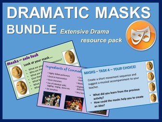Dramatic Masks: Extensive resource bundle
