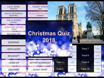 Christmas Quiz 2018