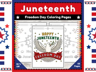 Freedom Day Coloring Sheets: Creative Coloring Pages to Celebrate Juneteenth