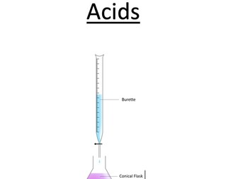 Year 12 OCR A-Level Acids