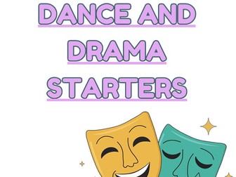 Drama and Dance starter booklet