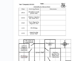 Year 7 - Intro to Geography Homework Pack