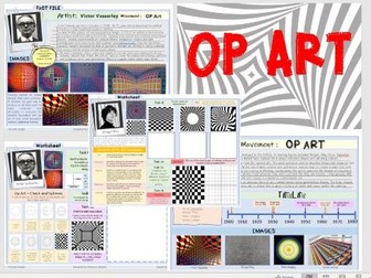 Op Art Movement / NCFE ART and DESIGN
