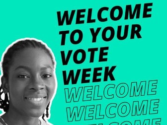 Welcome To Your Vote Week - Assembly (SOUK)