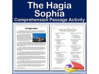 The Hagia Sophia | International Landmarks Comp Passage & Activity - Editable