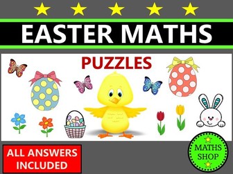 Easter Maths Fun Puzzles