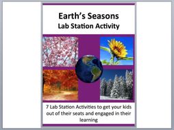 Earth's Seasons - 7 Engaging Lab Stations