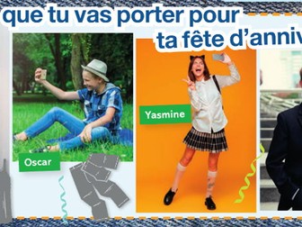 French - Qu'est-ce que tu vas porter? futur proche