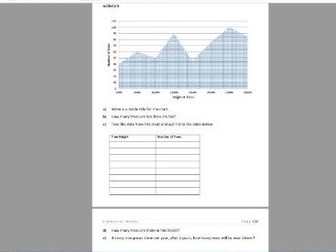 Grade 5 Data and Chance Worksheets