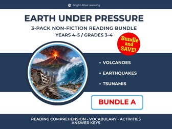 Earth Under Pressure Bundle A | KS2 | Y4–5
