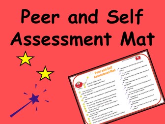 Peer and Self Assessment mat