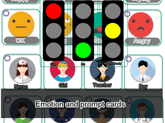 SEN Emotion Cards to cut out