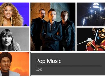 AQA A Level Music Pop AOS2