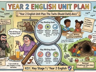 Year 2 English Unit Plan The Twits (Roald Dahl)